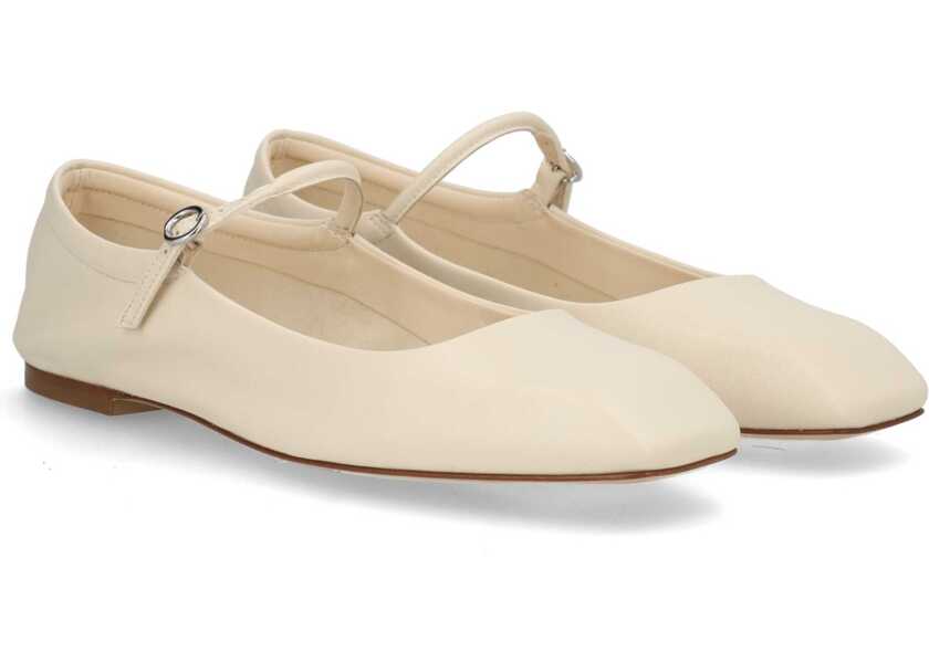 Balerini AEYDE Uma Mary-Jane Shoe IVORY Femei (BM 19719764) 2