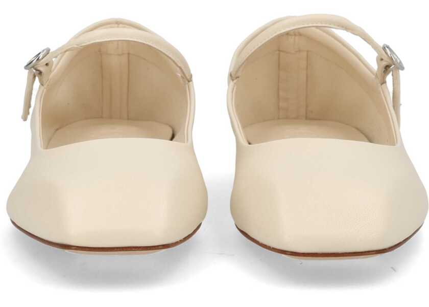 Balerini AEYDE Uma Mary-Jane Shoe IVORY Femei (BM 19719764) 3