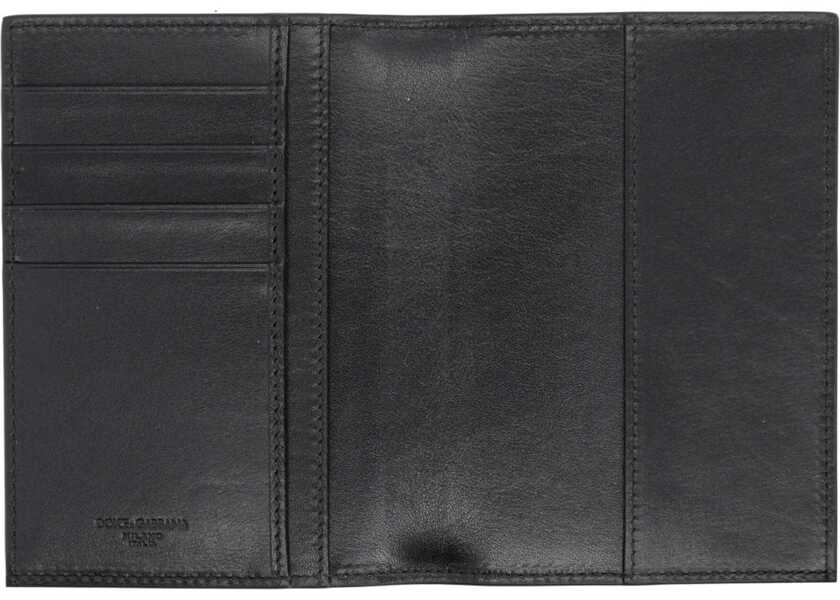 Portofele Dolce & Gabbana Passport Holder Storm BLACK Barbati (BM 19719779) 3
