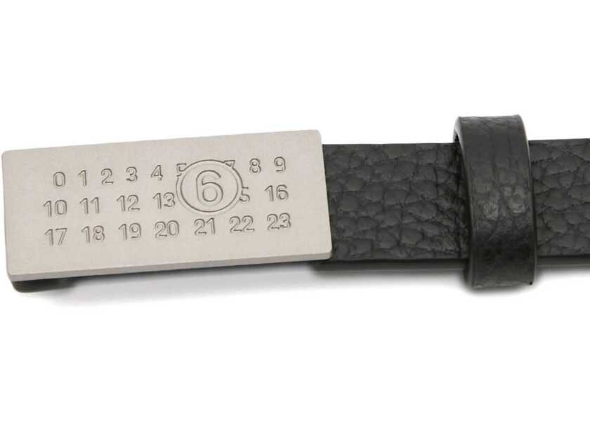 Curele MM6 Maison Margiela Numeric Belt BLACK Femei (BM 19719785) 3