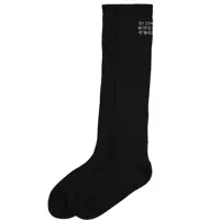 Sosete Dama - Sosete MM6 Maison Margiela Socks With Logo BLACK Femei (BM 19719788) - B-mall.ro