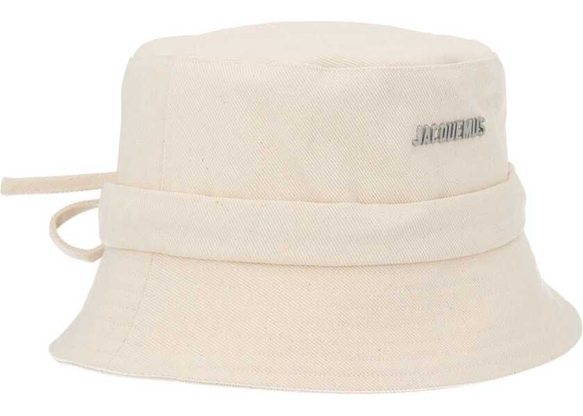 Palarii JACQUEMUS Fishermans Hat Gadjo WHITE Femei (BM 19719794) 3
