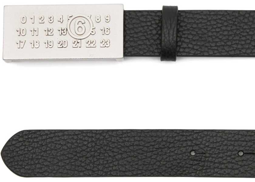 Curele MM6 Maison Margiela Numeric Belt BLACK Femei (BM 19719809) 2