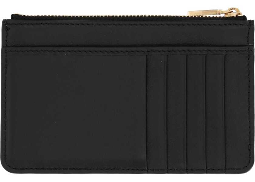 Portofele Dolce & Gabbana Leather Card Holder BLACK Femei (BM 19719812) 2