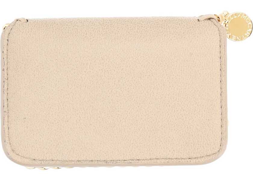 Portofele Stella McCartney Falabella Wallet BEIGE Femei (BM 19719836) 2