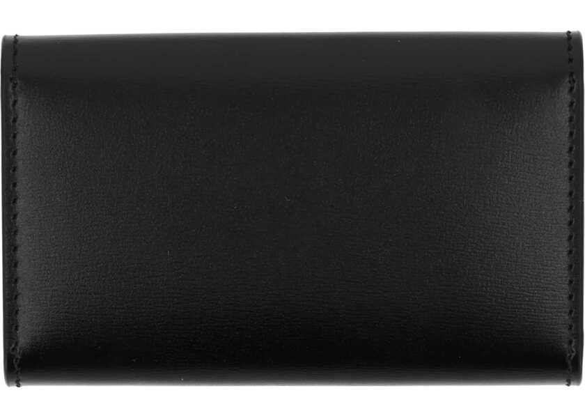 Brelocuri Jil Sander Leather Keychain Clutch Bag BLACK Femei (BM 19719848) 2