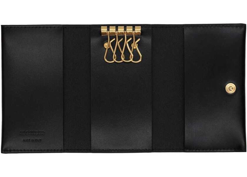 Brelocuri Jil Sander Leather Keychain Clutch Bag BLACK Femei (BM 19719848) 3