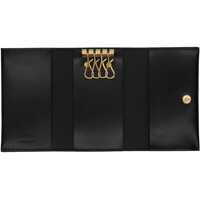 Brelocuri Jil Sander Dama - Brelocuri Jil Sander Leather Keychain Clutch Bag BLACK Femei (BM 19719848) - B-mall.ro