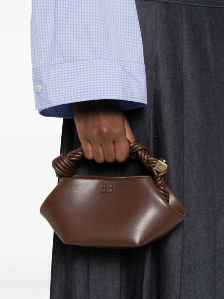 Genti de mana Ganni Mini Bou Bag BROWN Femei (BM 19719857) 2