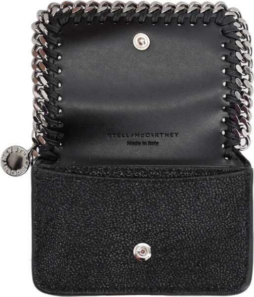 Portofele Stella McCartney Falabella Wallet BLACK Femei (BM 19719863) 3