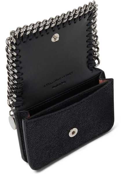 Portofele Stella McCartney Falabella Wallet BLACK Femei (BM 19719863) 4