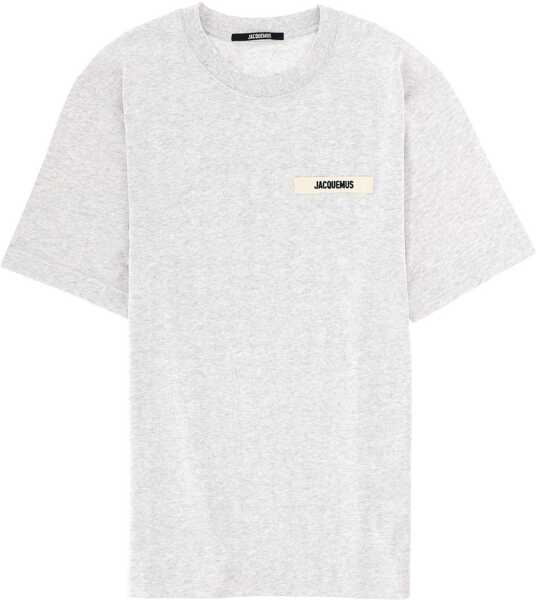 Tricouri JACQUEMUS Grosgrain T-Shirt GREY Barbati (BM 19719923) 1