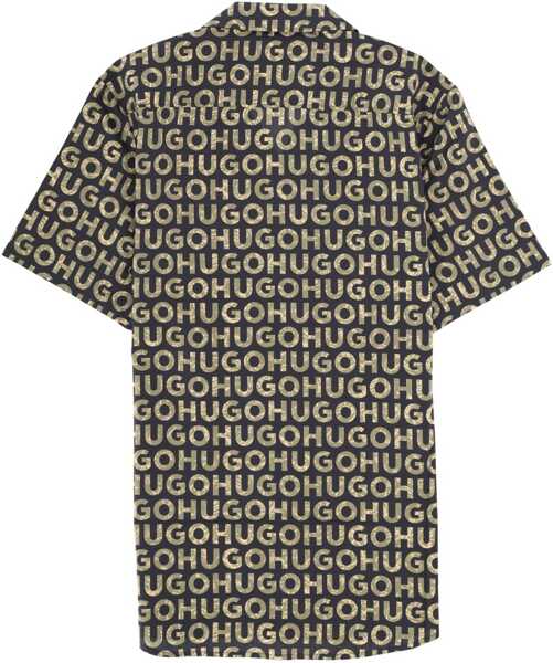 Camasi casual Hugo Boss Half-Sleeve Shirt GREEN Barbati (BM 19719929) 2