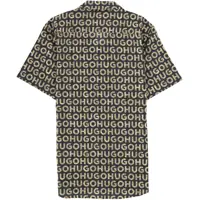 Camasi Hugo Boss pentru Barbati - Camasi casual Hugo Boss Half-Sleeve Shirt GREEN Barbati (BM 19719929) - B-mall.ro