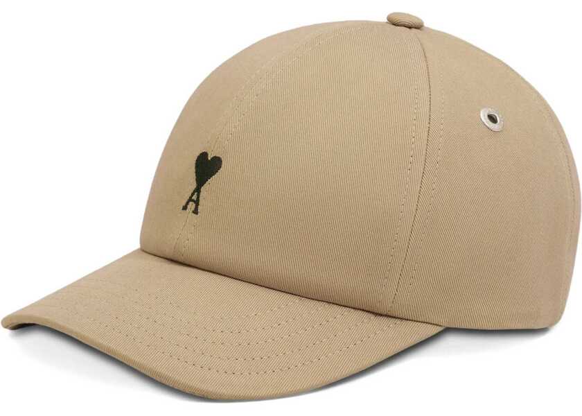 Sepci AMI Paris Ami De Coeur Cap BEIGE Barbati (BM 19719980) 2