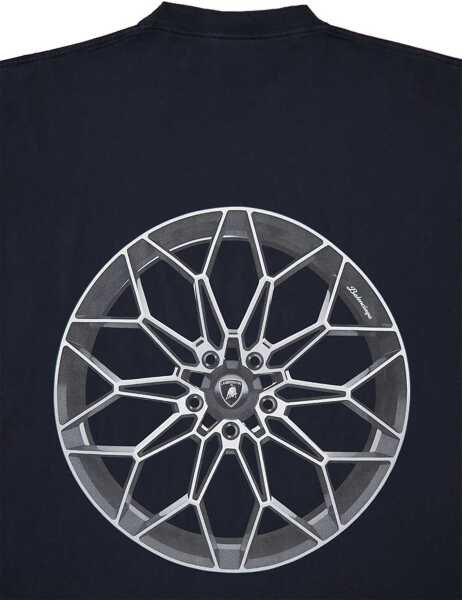 Tricouri Balenciaga Lamborghini T-Shirt BLACK Barbati (BM 19720031) 3