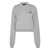 ROTATE Birger Christensen Ellia Longsleeve Knit Polo Gray