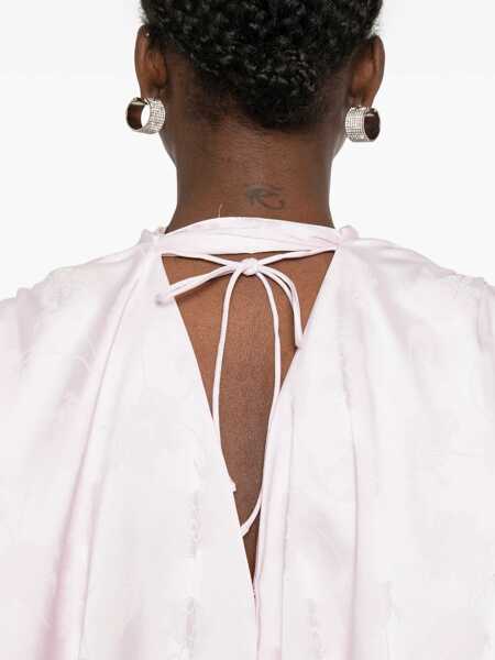 Rochii scurte ROTATE Birger Christensen MAXINE DRESS Pink Femei (BM 19720443) 5