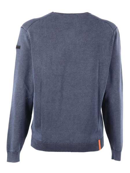 Pulovere casual Rrd techno wash round 16 knit Blue Barbati (BM 19720479) 2