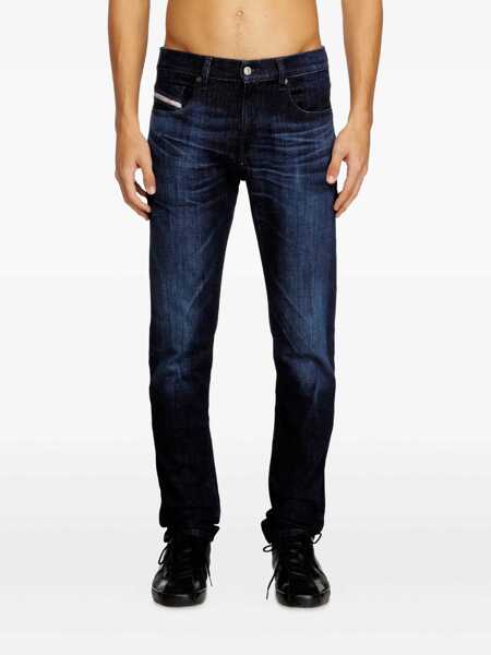 Blugi drepti Diesel 5 pockets Blue Barbati (BM 19720494) 3