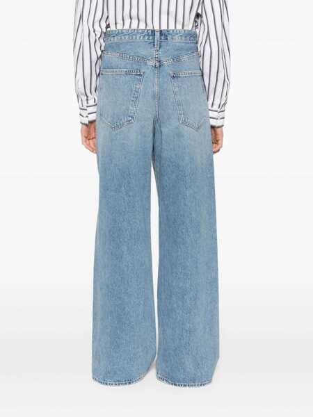 Blugi drepti AGOLDE VANA FOLD JEAN Blue Femei (BM 19720500) 4