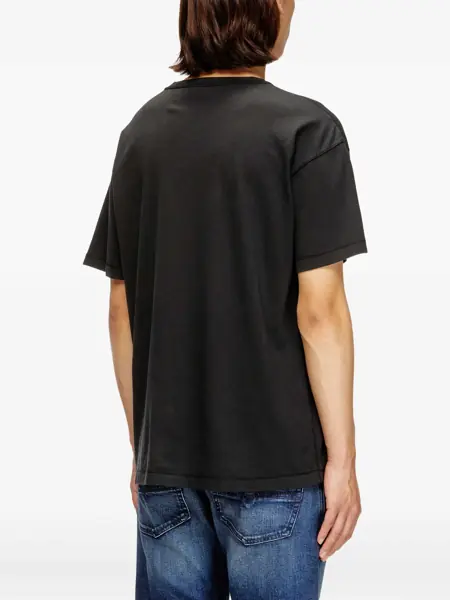 Tricouri Diesel T-shirts Black   Barbati (BM 19720533) 4