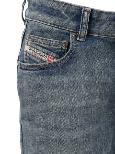 Blugi drepti Diesel 5 pockets Blue Femei (BM 19720545) 3