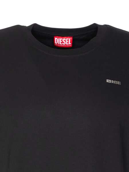 Tricouri Diesel T-shirts Black   Barbati (BM 19720569) 4