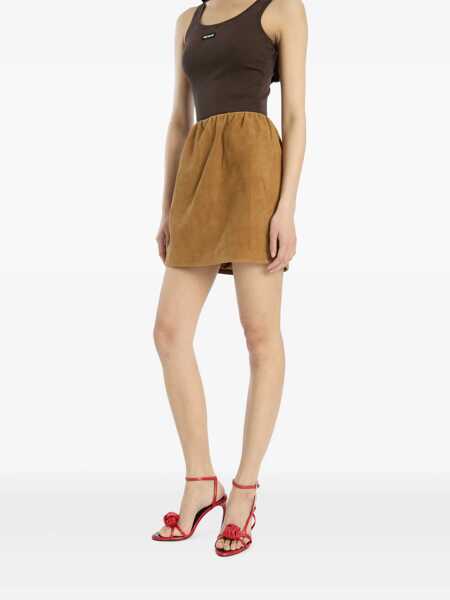 Topuri ROTATE Birger Christensen ADANNE TANK TOP Brown Femei (BM 19720581) 2