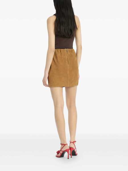 Topuri ROTATE Birger Christensen ADANNE TANK TOP Brown Femei (BM 19720581) 3