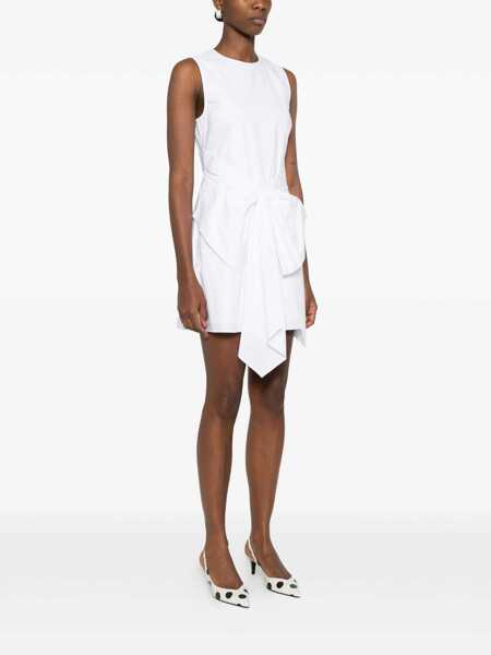 Rochii scurte ROTATE Birger Christensen NOELLE DRESS White Femei (BM 19720587) 3