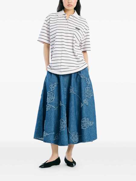 Tricouri Polo ROTATE Birger Christensen PLUNE JERSEY POLO Pink Femei (BM 19720635) 2