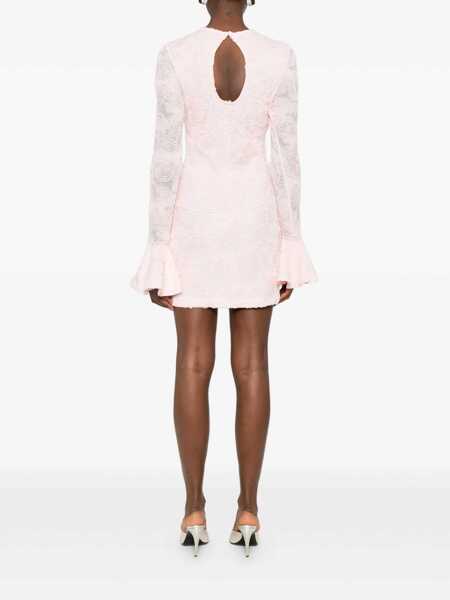 Rochii scurte ROTATE Birger Christensen ROSANA DRESS Pink Femei (BM 19720638) 4