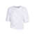 AGOLDE SHARI SCULPTURAL TEE White