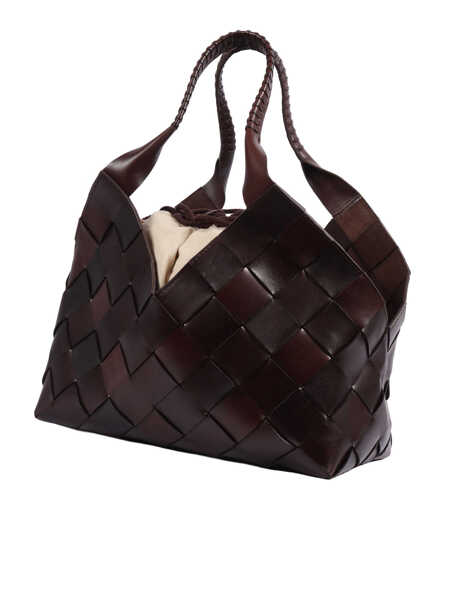 Genti de umar DRAGON DIFFUSION CASTELLO 4CM DIAGONAL STRAPS Brown Femei (BM 19720722) 2