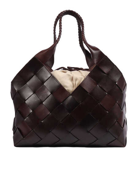 Genti de umar DRAGON DIFFUSION CASTELLO 4CM DIAGONAL STRAPS Brown Femei (BM 19720722) 3