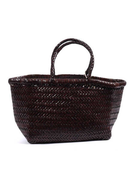 Genti de mana DRAGON DIFFUSION BAMBOO TRIPLE JUMP SMALL Brown Femei (BM 19720743) 3