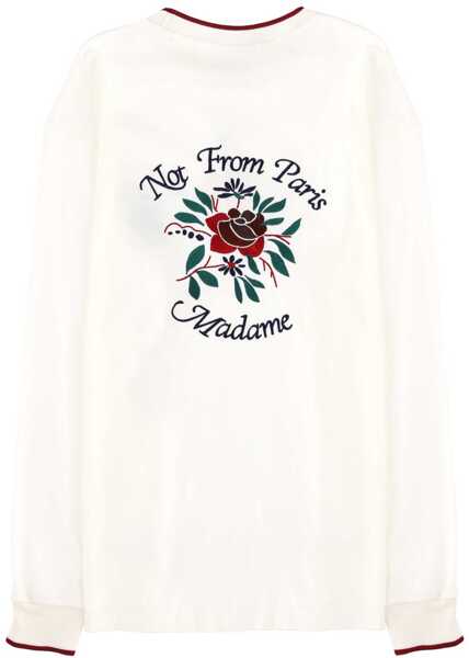 Tricouri DRLE DE MONSIEUR Slogan Rose T-Shirt WHITE Barbati (BM 19720793) 2
