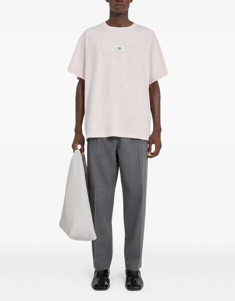 Tricouri MM6 Maison Margiela T-Shirt Numeric PINK Barbati (BM 19720805) 2