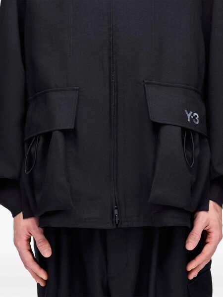 Tricouri Y-3 Jacket With Collar BLACK Femei (BM 19720829) 2