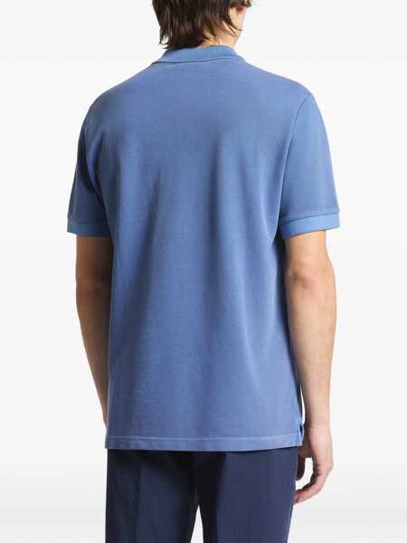 Tricouri Polo Fay Polo With Logo BLUE Barbati (BM 19720874) 4