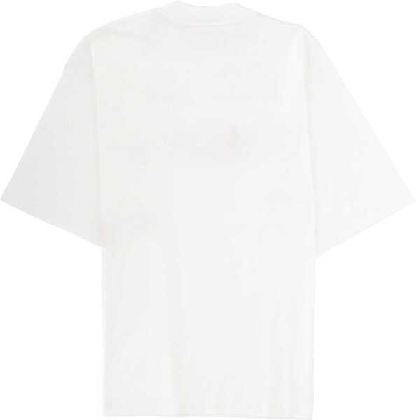 Tricouri Marni T-Shirt With Logo WHITE Barbati (BM 19720904) 2