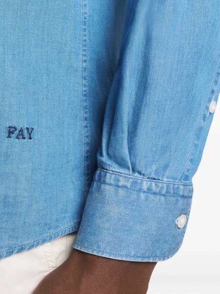 Camasi de blugi Fay Denim Shirt BLUE Barbati (BM 19720922) 5