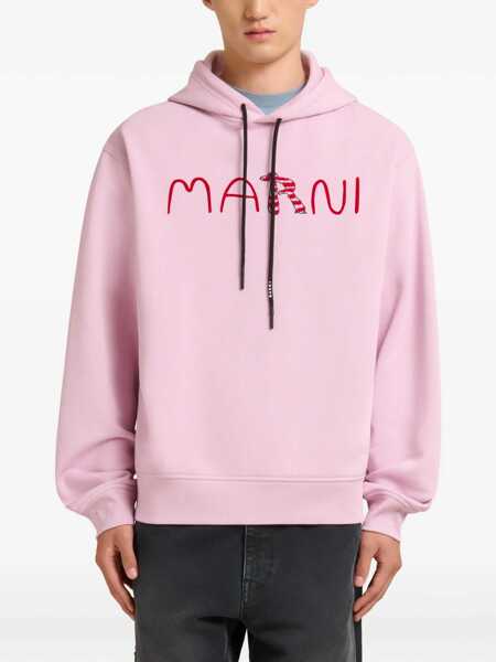 Bluze de trening Marni Sweatshirt With Logo PINK Barbati (BM 19720934) 3