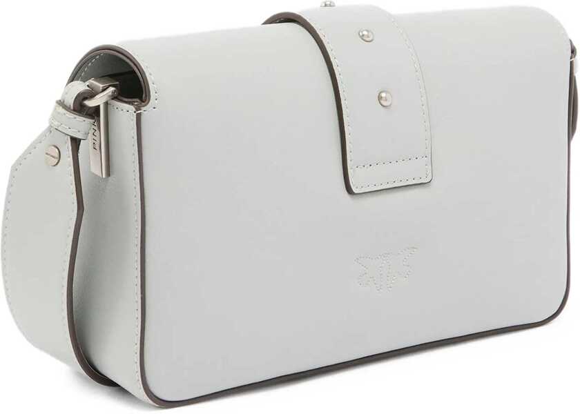 Genti de umar Pinko Mini Love Shoulder Bag GRIGIO PERLA-OLD SILVER Femei (BM 19720973) 2