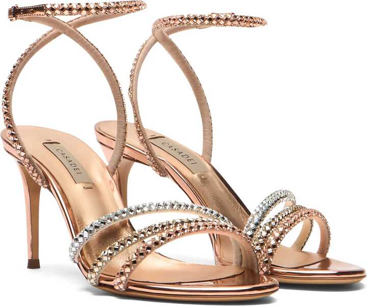 Sandale Casadei Julia Andromeda Sandals ORO ROSA Femei (BM 19721012) 2