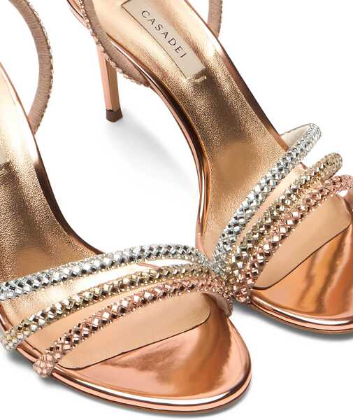 Sandale Casadei Julia Andromeda Sandals ORO ROSA Femei (BM 19721012) 3