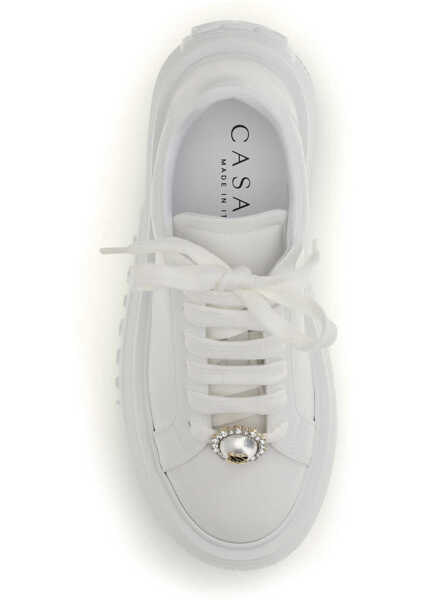 Sneakers Casadei Nexus Sneakers OR/CRIS-BIANCO Femei (BM 19721030) 4