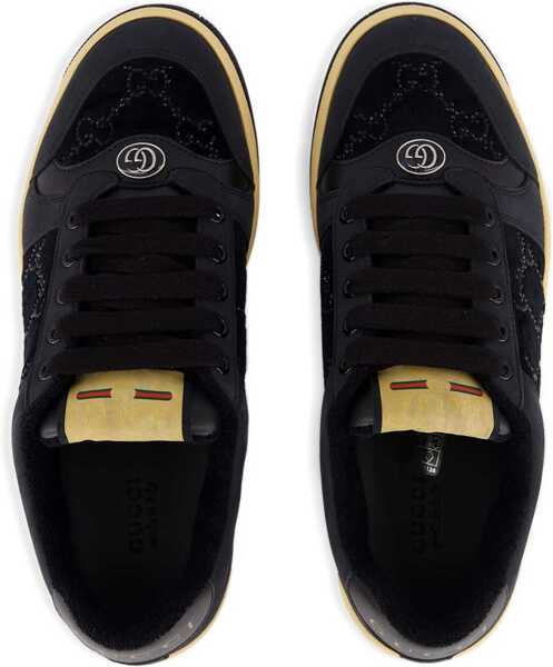 Sneakers Gucci GG Crystal Screener Sneakers BL/BL/BL/BL/BL/CRYST Femei (BM 19721048) 4