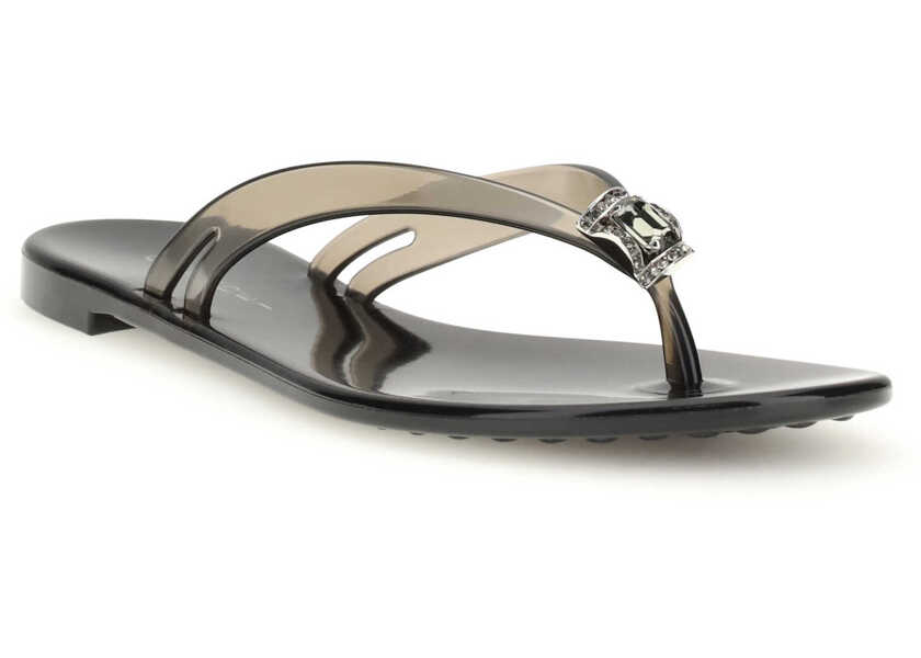 Sandale Casadei Thong Sandals NERO-ICONIC Femei (BM 19721051) 2